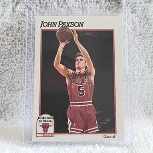 5/$20 Mint 1991 NBA Hoops John Paxson NBA Player Card 33!!